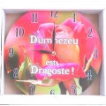 Ceas rotund perete Dumnezeu este Dragoste